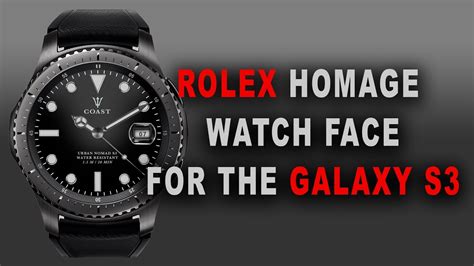 rolex face for gear s3|Rolex watchface download.